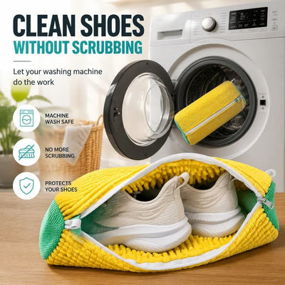 Reusable shoe wash bag product photo
