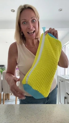 Reusable shoe wash bag product photo